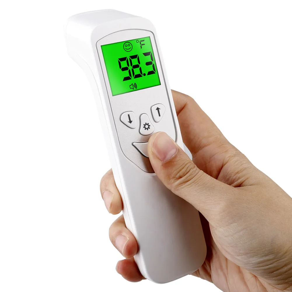 Бесконтактный термометр для лба инфракрасный ЖК-дисплей измеритель температуры