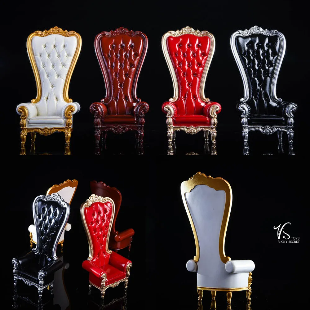 

VSTOYS 18XG33 1/12 Figure Furiture Scene Accessories PU European Queen Sofa Chair 7x7x19cm Model Fit 6" Action Figure Body Doll