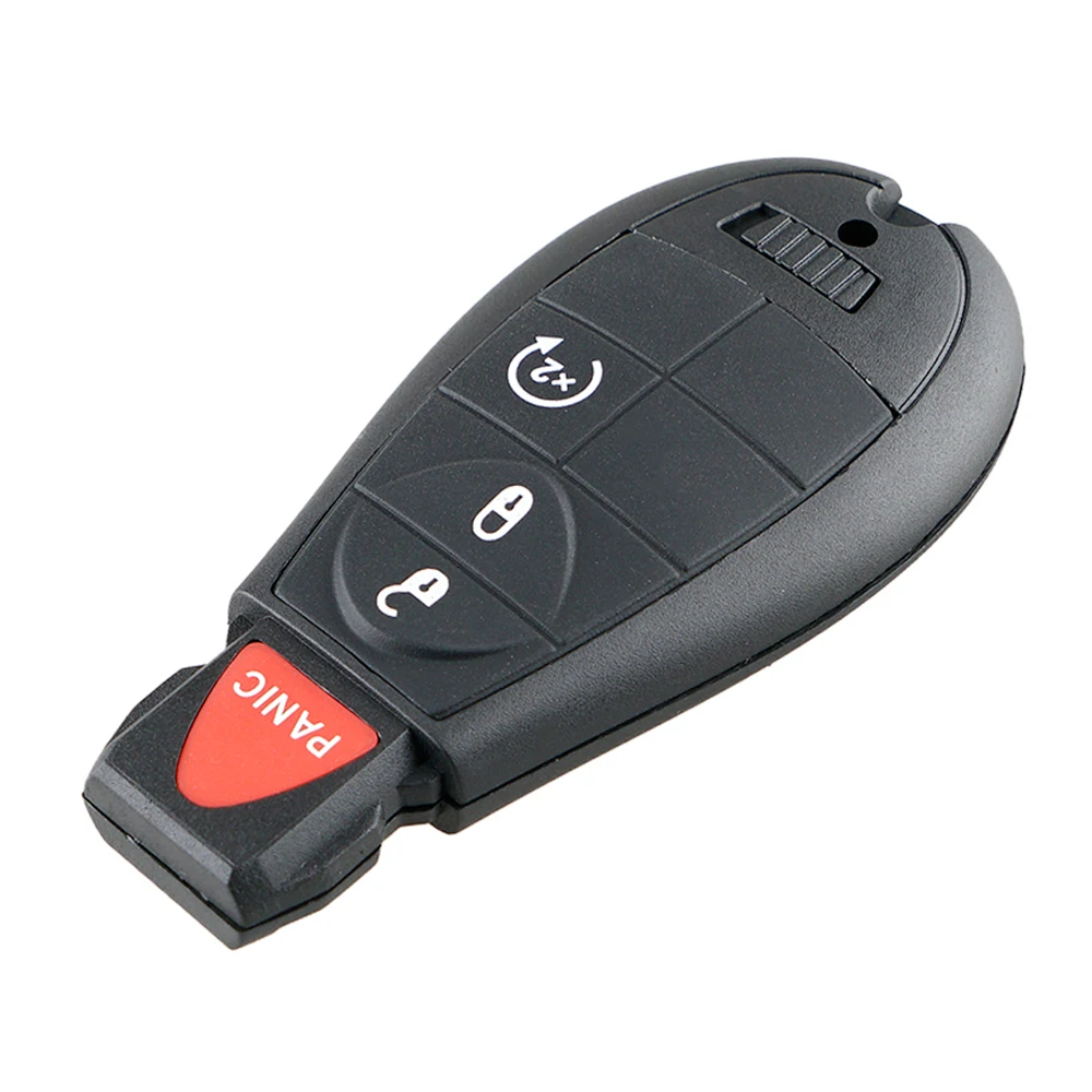 

433MHz 4 Buttons Remote Car Key Replacement Fob with ID46 Chip GQ4-53T Fit for Dodge 2013 - 2017 DODGE RAM 1500 2500 3500