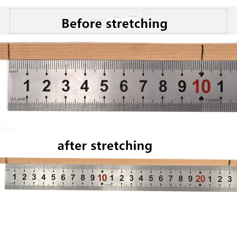 Лента эластичная для шитья 10 м ширина 9 мм | Дом и сад