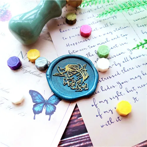 Алиса: безумие возвращается сургучная печать головка штемпеля кролик