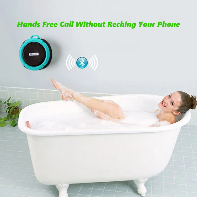 Водонепроницаемый беспроводной Bluetooth динамик ванная комната мини Модные
