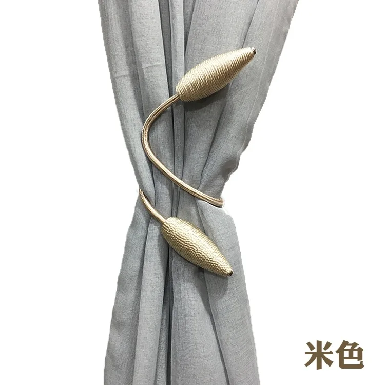 Прочные застежки для штор произвольной формы подвесные ремни из плюшевого