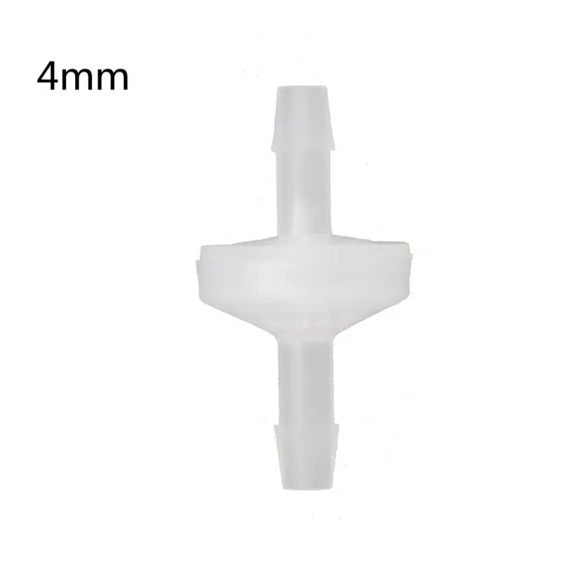

Plastic One-Way Non-Return Water Inline Fluids Check Valves for Fuel Gas Liquid Gas Air Liquid Water Fluids Valve