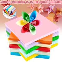 200 sheets 20 color origami paper for kids double sided origami squares in vivid colors 6 inch easy fold for arts craft