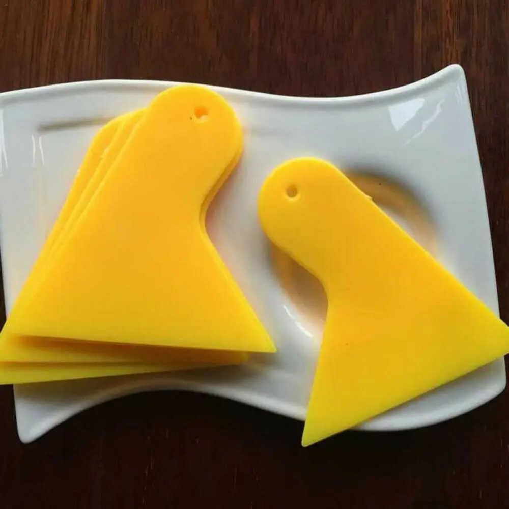 Двухсторонний скребок для автомобильной фольги жесткий цветной пленки Большой