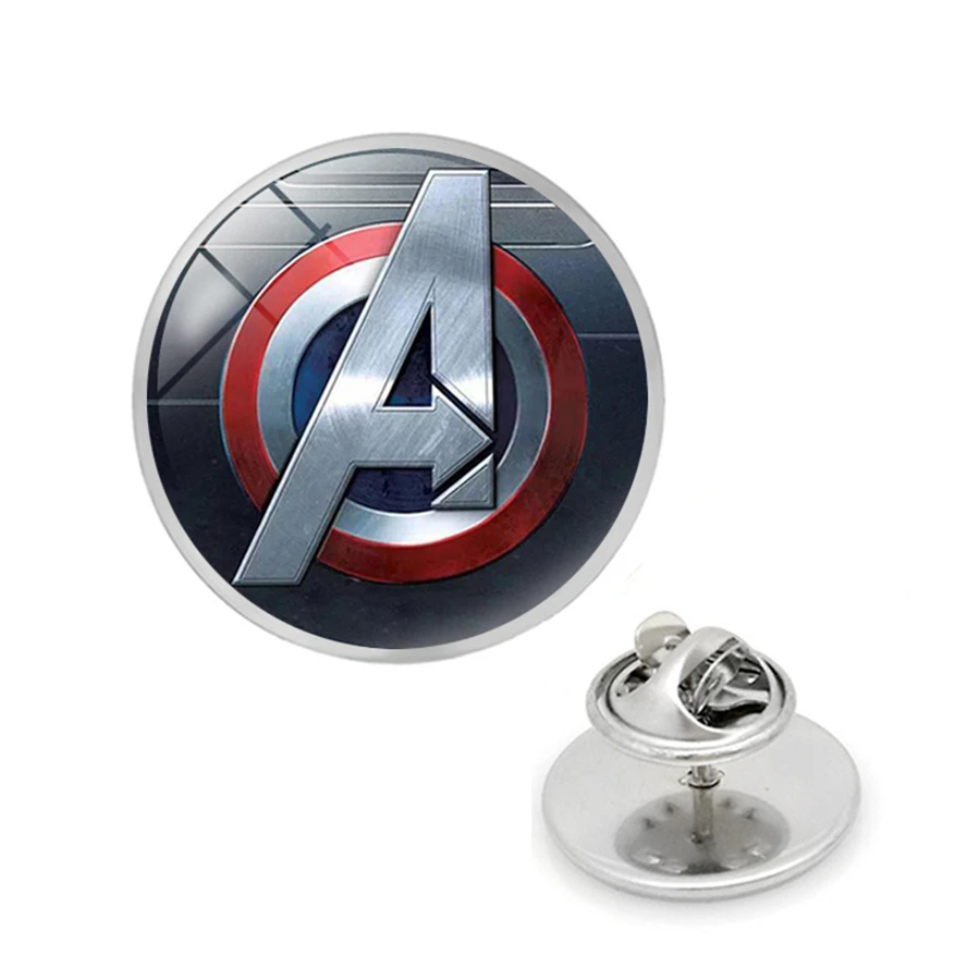 Мстители эндгейм броши комиксы Marvel Капитан Америка булавки танос бесконечность