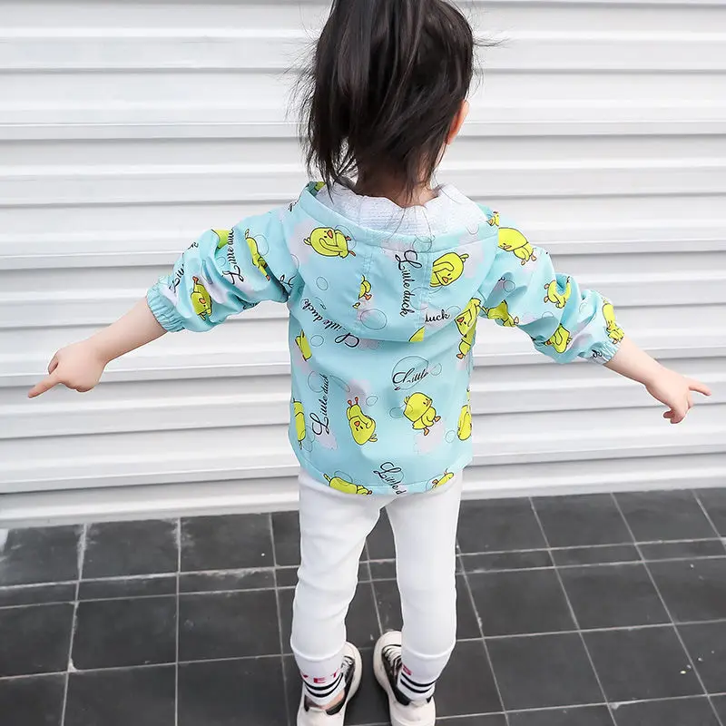 Children'S Wear Girl'S Spring Coat New And Girls' Clothes Windbreaker Top Children's | Детская одежда и обувь