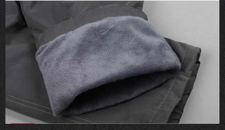 Мужские Зимние флисовые плотные брюки карго тактические мульти карманные