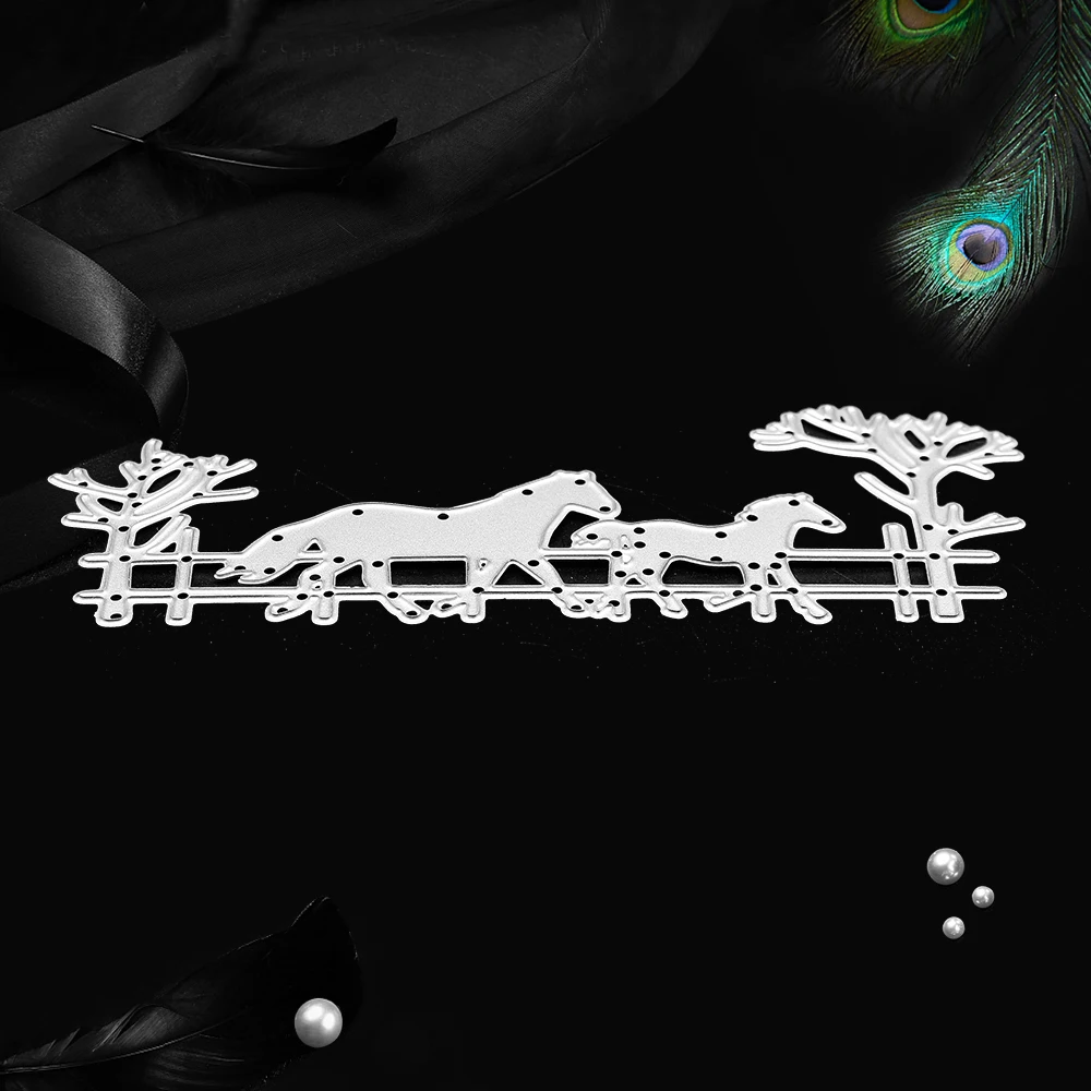 Штампы для резки лошадей декоративные штампы скрапбукинга изготовления