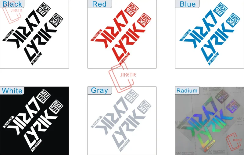 2020 наклейка СИД Щука лирик ULTIMATE Rockshox для передней вилки велосипеда горного