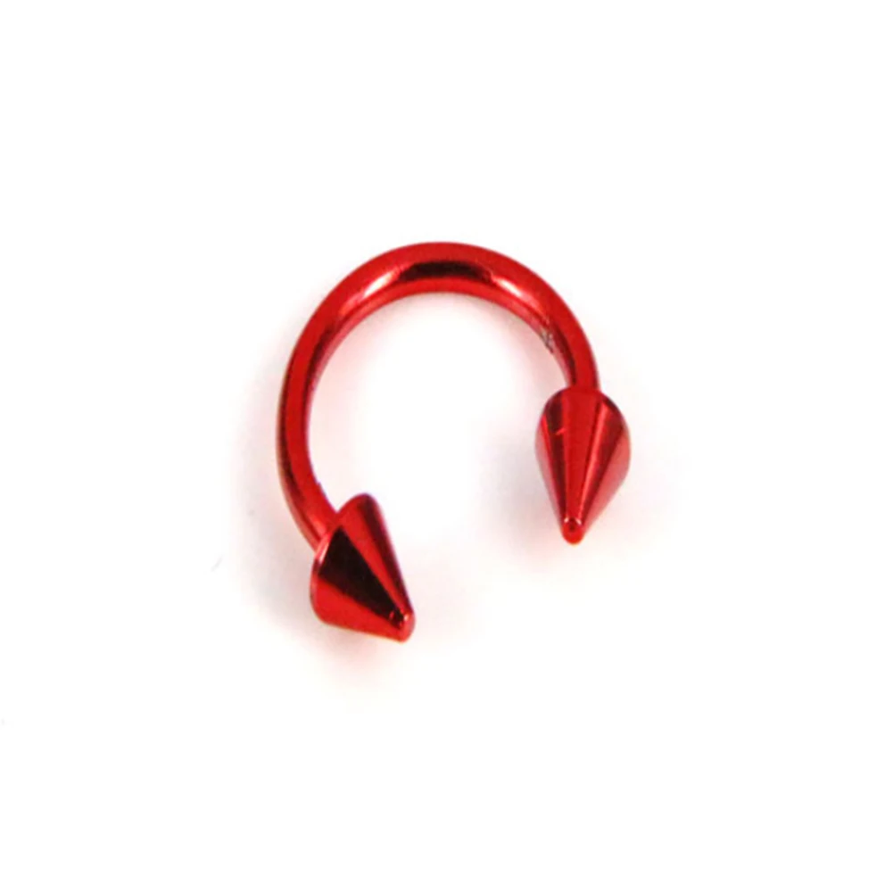 Кольцо в форме подковы для носа из титана G23|Украшения тела| |