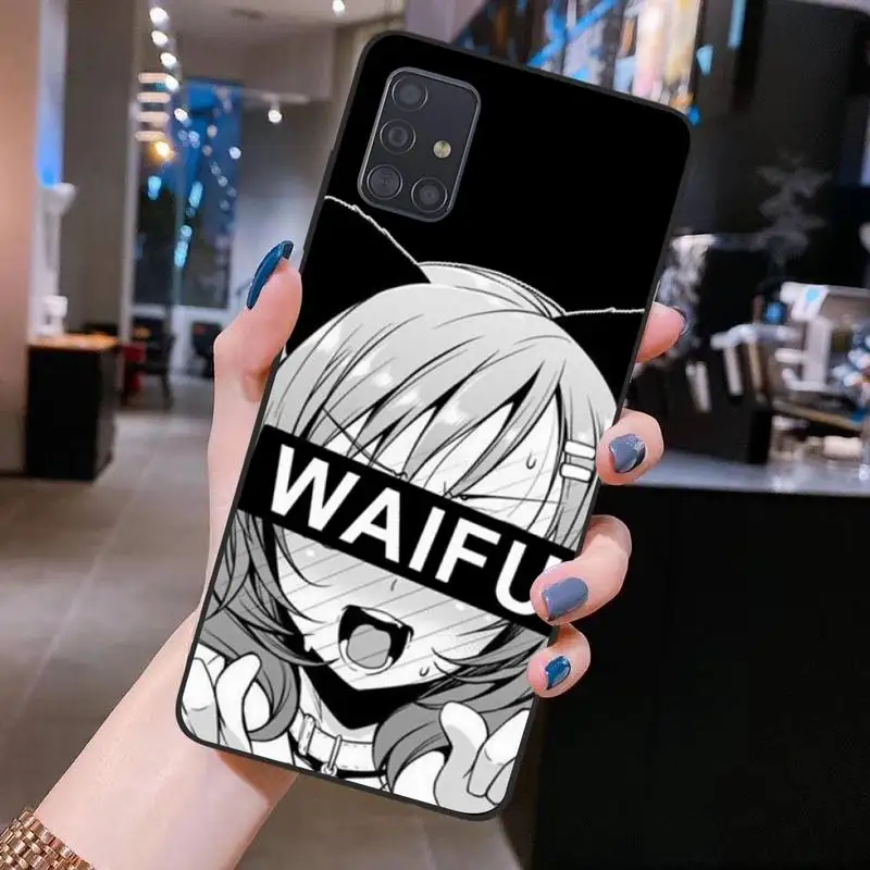 HUAGETOP LEWD Sad японское аниме эстетика чехол для телефона Samsung S20 plus Ultra S6 S7 edge S8 S9 S10 5G lite
