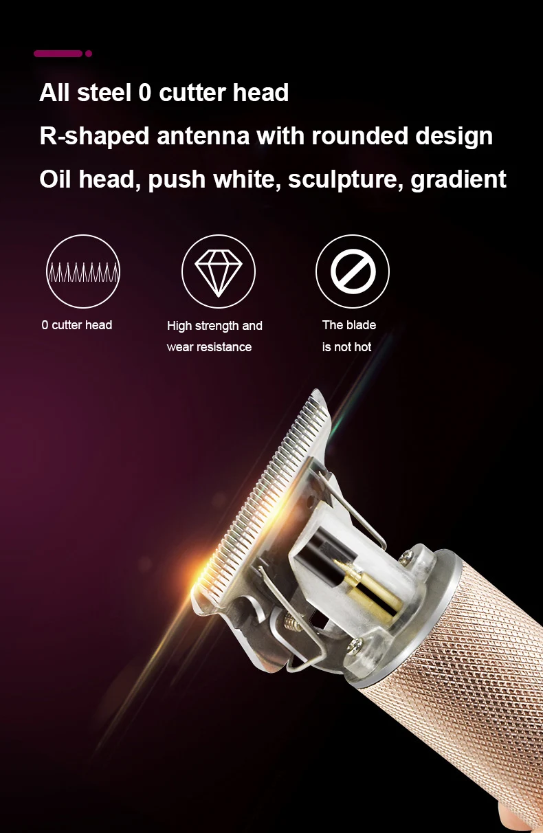 Машинка для стрижки волос беспроводная 5 Вт USB-зарядка | Бытовая техника