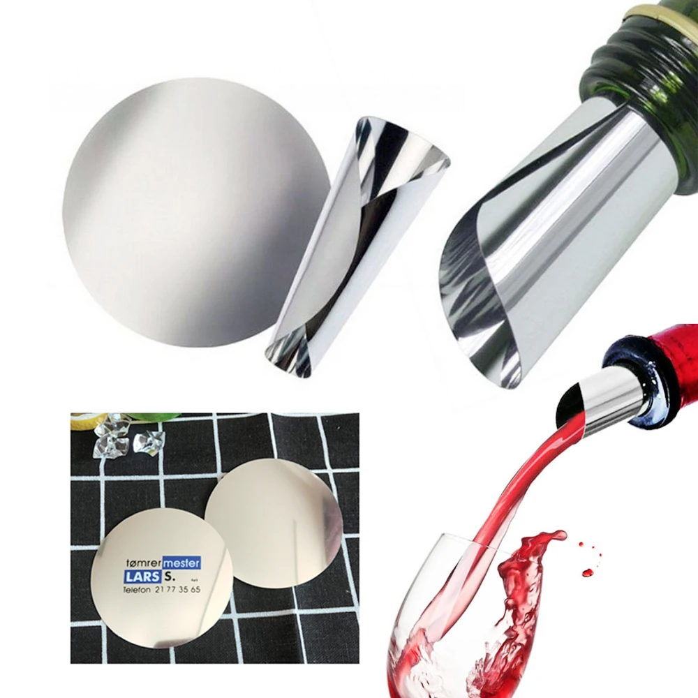 10000 шт./компл. оптовая продажа складных Алюминий Фольга Капля Стоп заливки диск