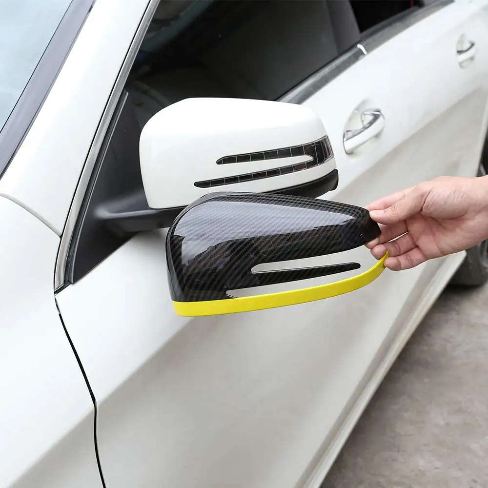 Боковая крышка для зеркала заднего вида из хромированного АБС пластика Mercedes Benz