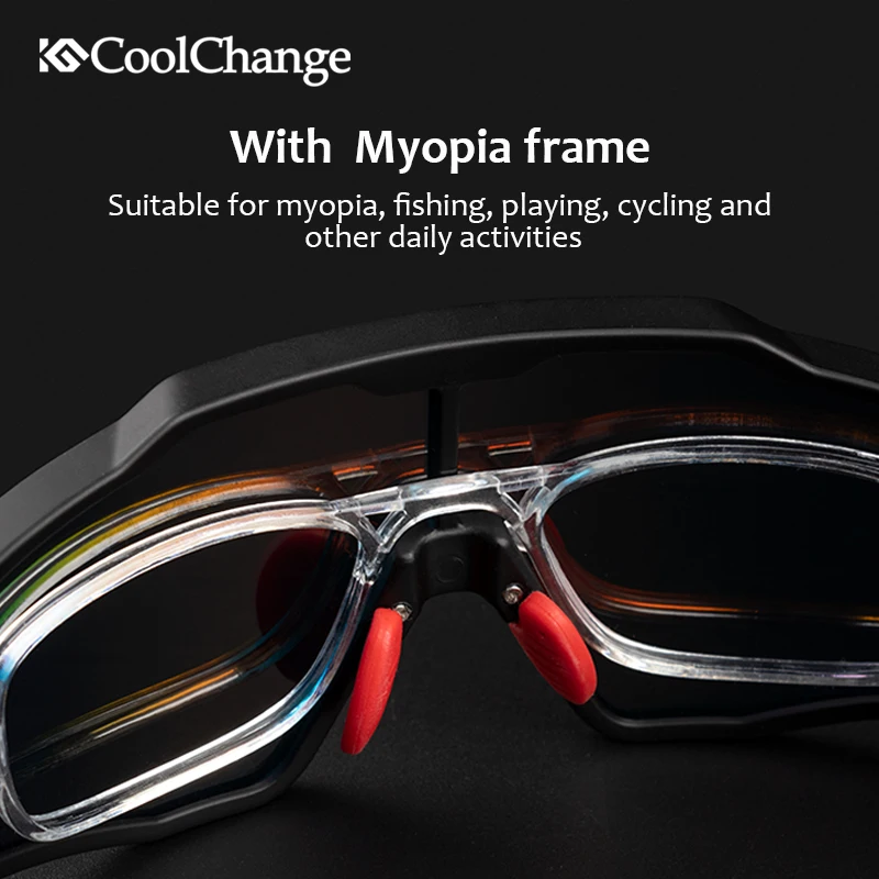 CoolChange фотохромные велосипедные очки для бега спорта на открытом воздухе