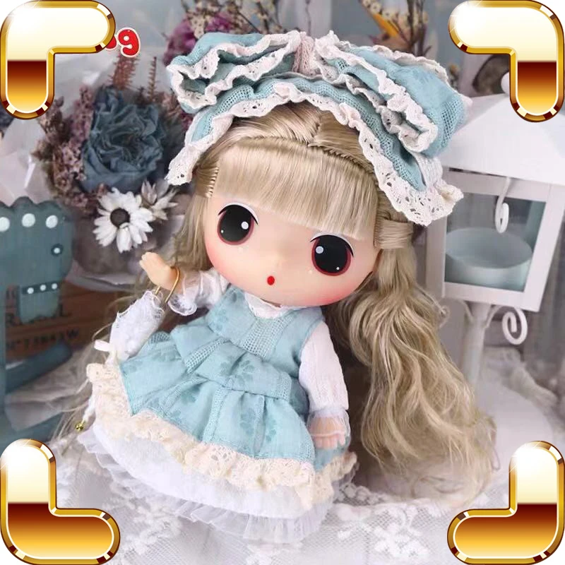 

Новогодний подарок, большая кукла для маленьких девочек, игрушки, винтажная кукла, фигурка, детское платье, ролевая модель одежды «сделай са...