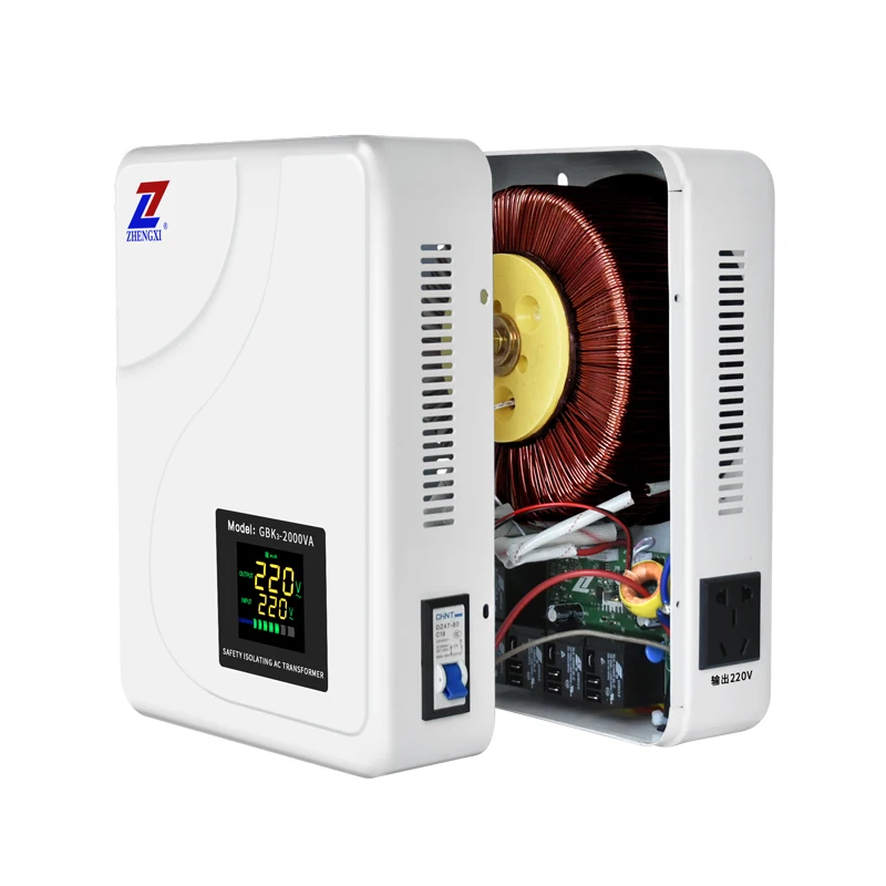 GBK-2KVA/2KW однофазный 220V до интеллигентая (ый) изолирующий трансформатор защиты
