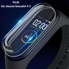 Стекло для Xiaomi Mi Band 4 3 Защитная пленка для экрана для Xiaomi Mi Band 3 4 NFC смарт-браслет аксессуары полноэкранная пленка