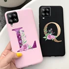 Чехол для Samsung A12, A22, A42, мягкий силиконовый чехол с надписью, бампер для Samsung Galaxy A12, A22, A42 5G