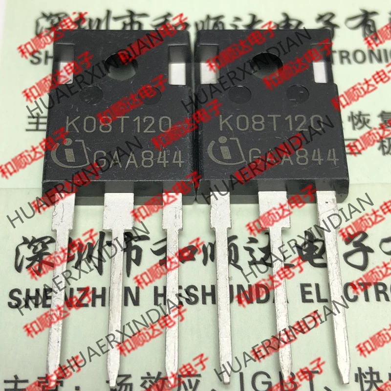Новые и оригинальные IKW08N120T K08T120 TO-247 IGBT 1200V 8A | Электронные компоненты