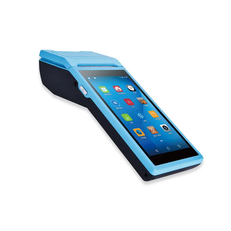POS-терминал Android чековый принтер Ручной Bluetooth Wi-Fi 3G NFC сборщик данных портативный