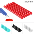 Клеевые стержни для термоклеевого пистолета, 5 шт.10 шт.15 шт.20 шт.30 шт.50 шт., 7 мм x 100 мм, клей, инструменты для самостоятельного ремонта термоклеевого пистолета