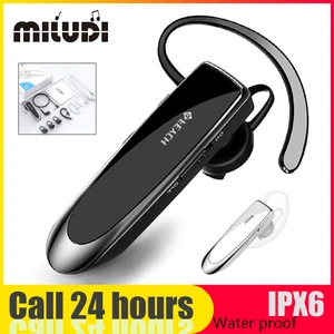 tws headsets bluetooth earphones business earpieces waterproof headphone hooks earbud for redmi iphone xiaomi headphone wireless free global shipping