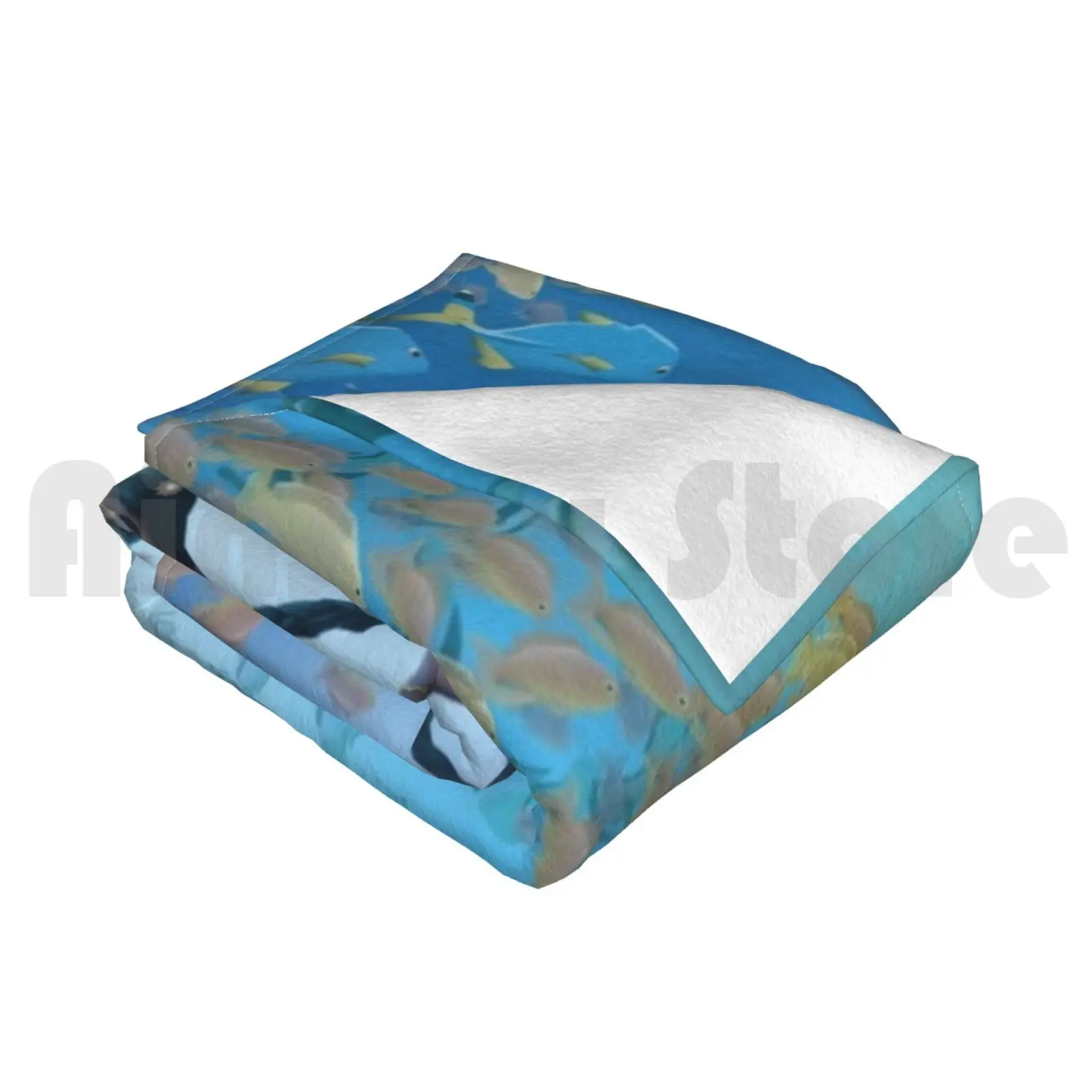 Одеяло Kadal Kanni модное одеяло на заказ Русалка Kani подводное океанское блюдо Нуду