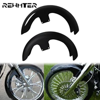 motorcycle 21 wrap 5 5 front fender mudguard cover protector gloss black matte black for harley touring electra street glide