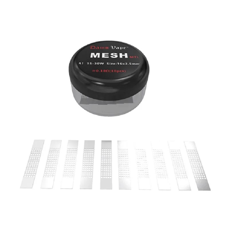 

DamnVape MTL A1 сетчатый провод 0.8ohm для интенсивной RDA Vape катушки провода