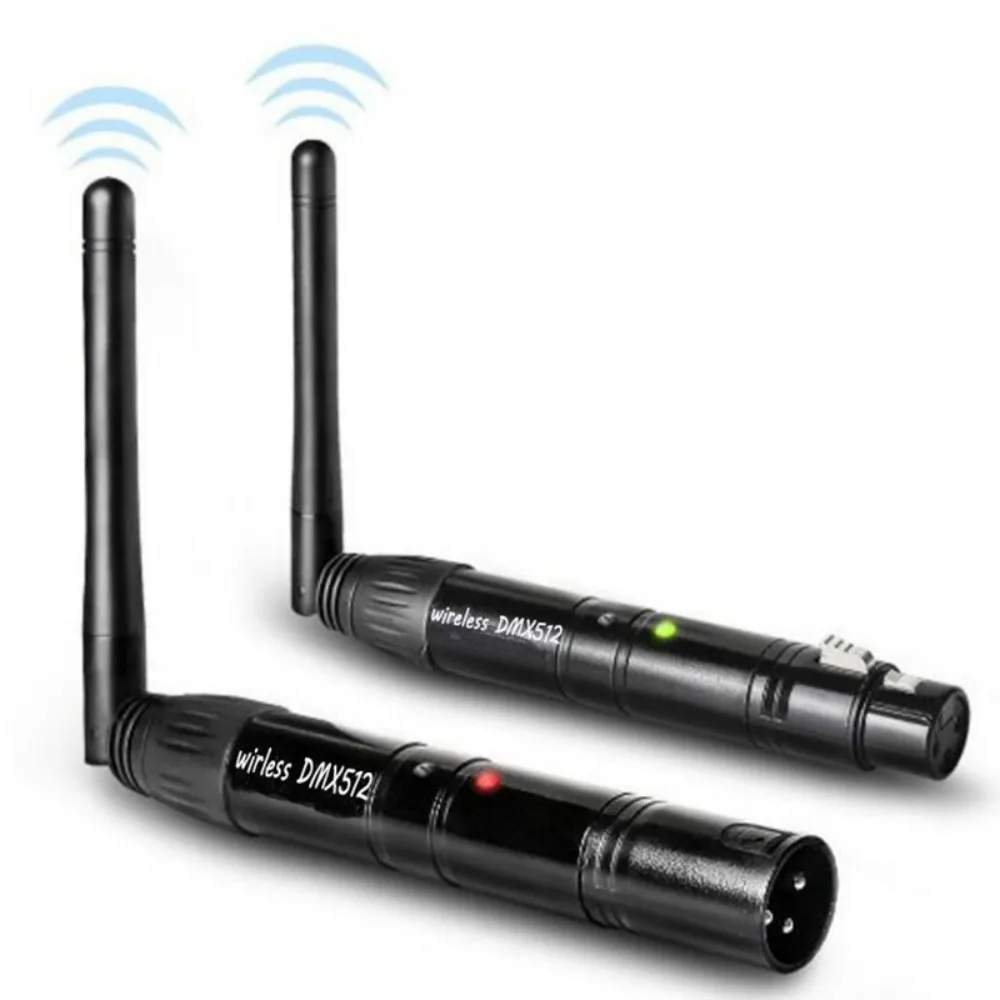 Беспроводной приемник передатчик 1 комплект 3 Pin DMX 512 2 4G Wi Fi для дискотек DJ