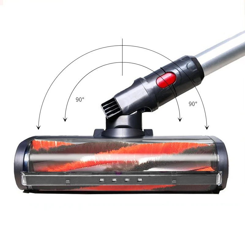 

Floor Brush Head Fluffy Electric for Dyson V6 V7 V8 V10 V11 Vacuum Cleaner Parts Roller Brush Replacement Accessories