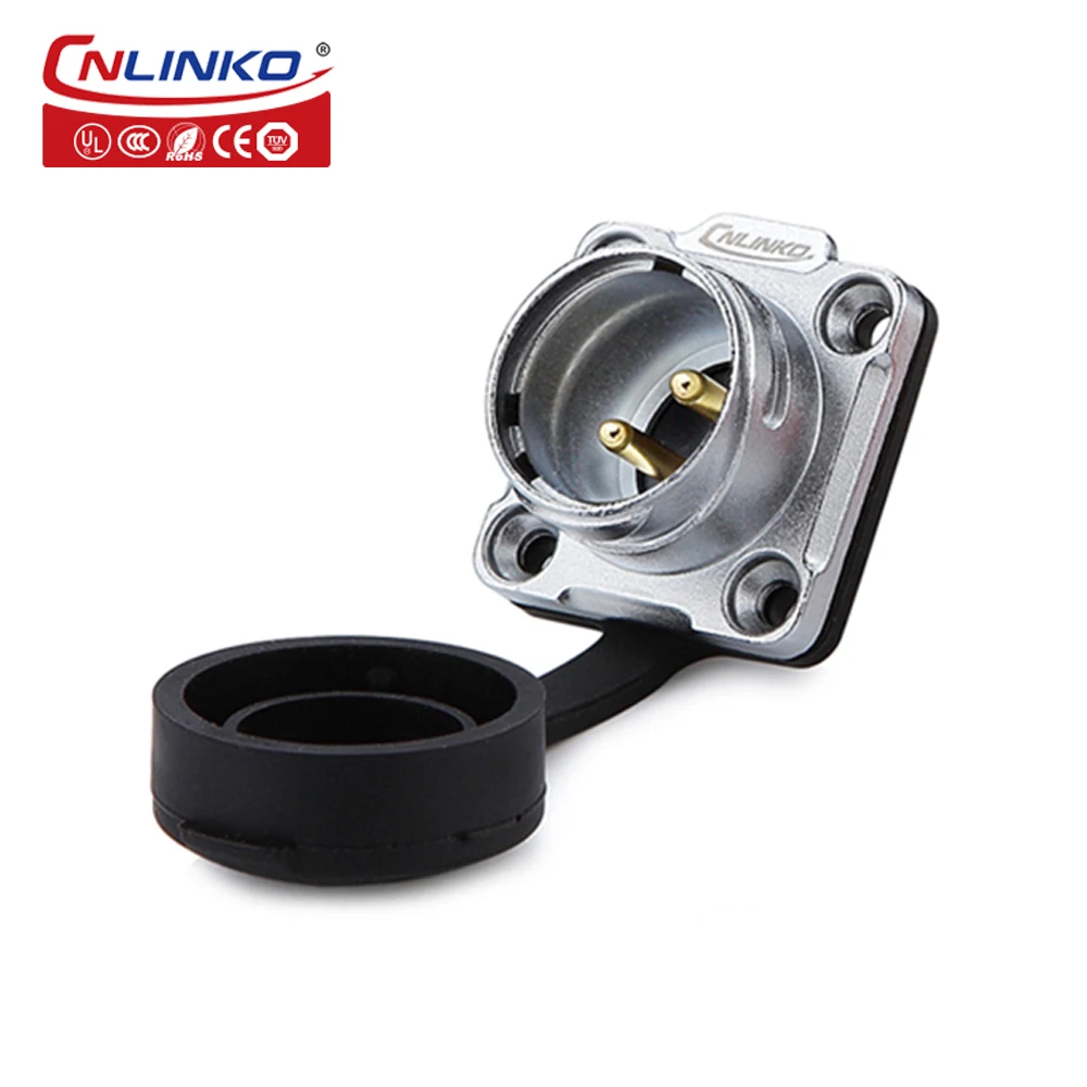 Металлический байонет M20 2 контактный водонепроницаемый пружинный Кабельный