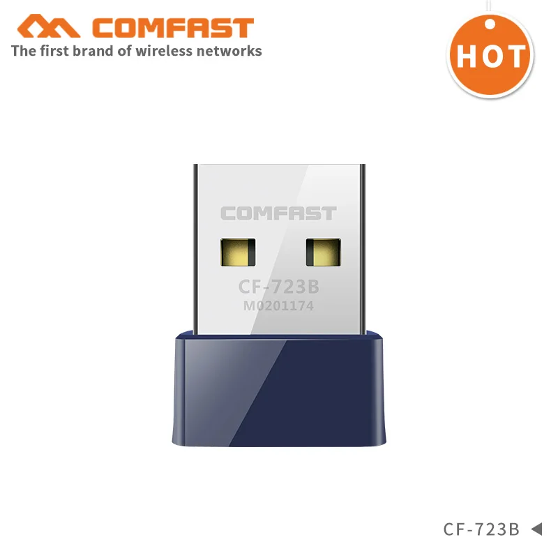 Comfast CF 723B мини USB беспроводной Wifi адаптер приемник PC Сетевой LAN Карта 150mbps bluetooth4.0