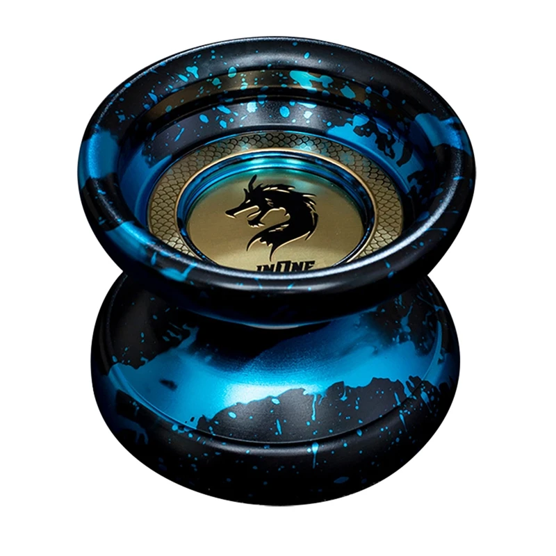 Professional Butterfly Yoyo Alloy Responsive Yoyo 10 Ball Bearing Yoyo For Advanced Player With 10 Strings