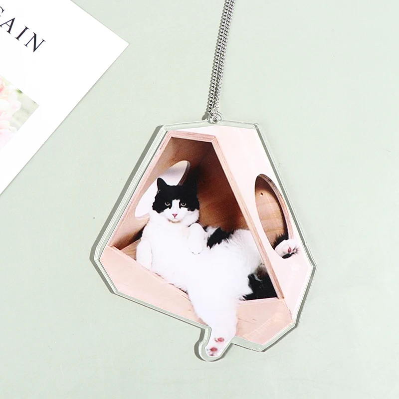 Креативная подвеска в виде летающей кошки украшения для автомобиля рюкзака