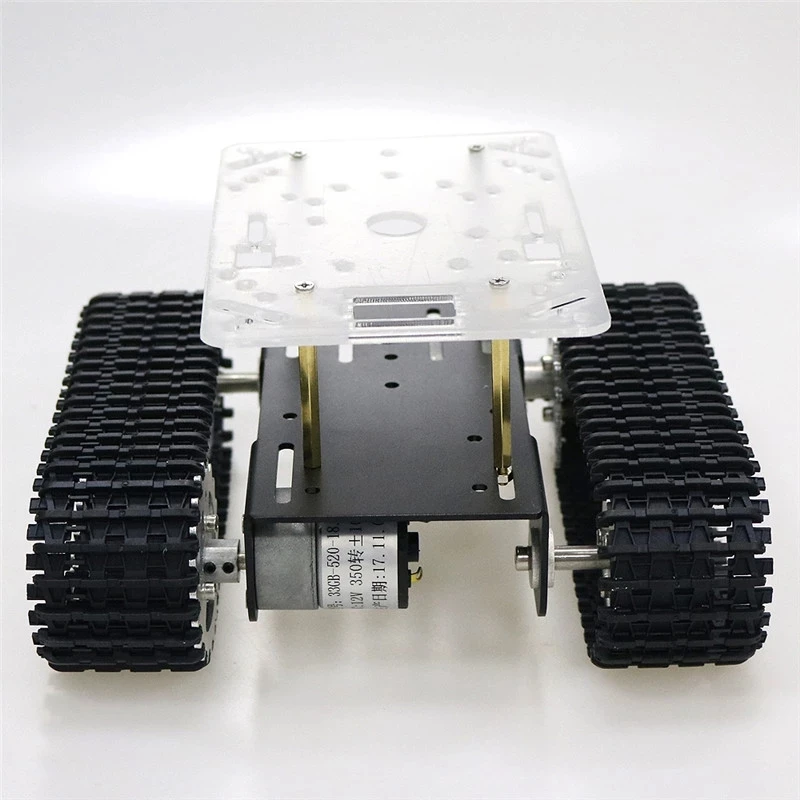 Платформа для гусеничного автомобиля с мотором 33GB-520 Arduino | Игрушки и хобби