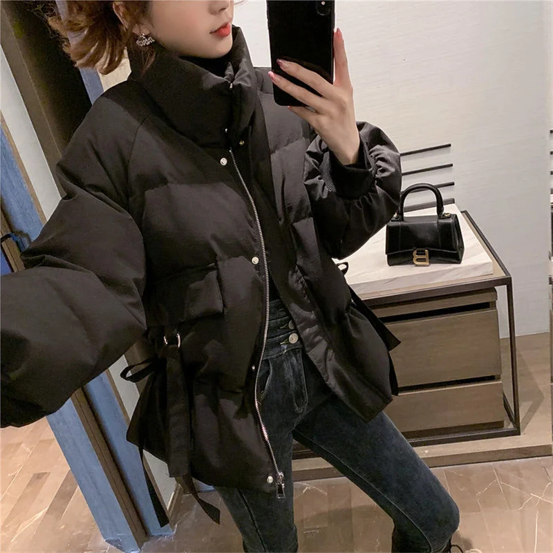 Female Cotton Clothing Coat 2021 New Students Korean Of The Loose INS Cotton Women Short Winter Warm External Jacket Tide A370