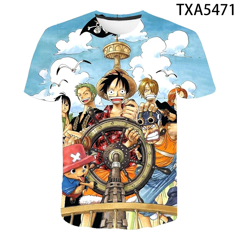

One Piece 3D T-shirt Men Women Children T Shirt 3D Print Tees Boy Girl Fashion Streetwear Tops