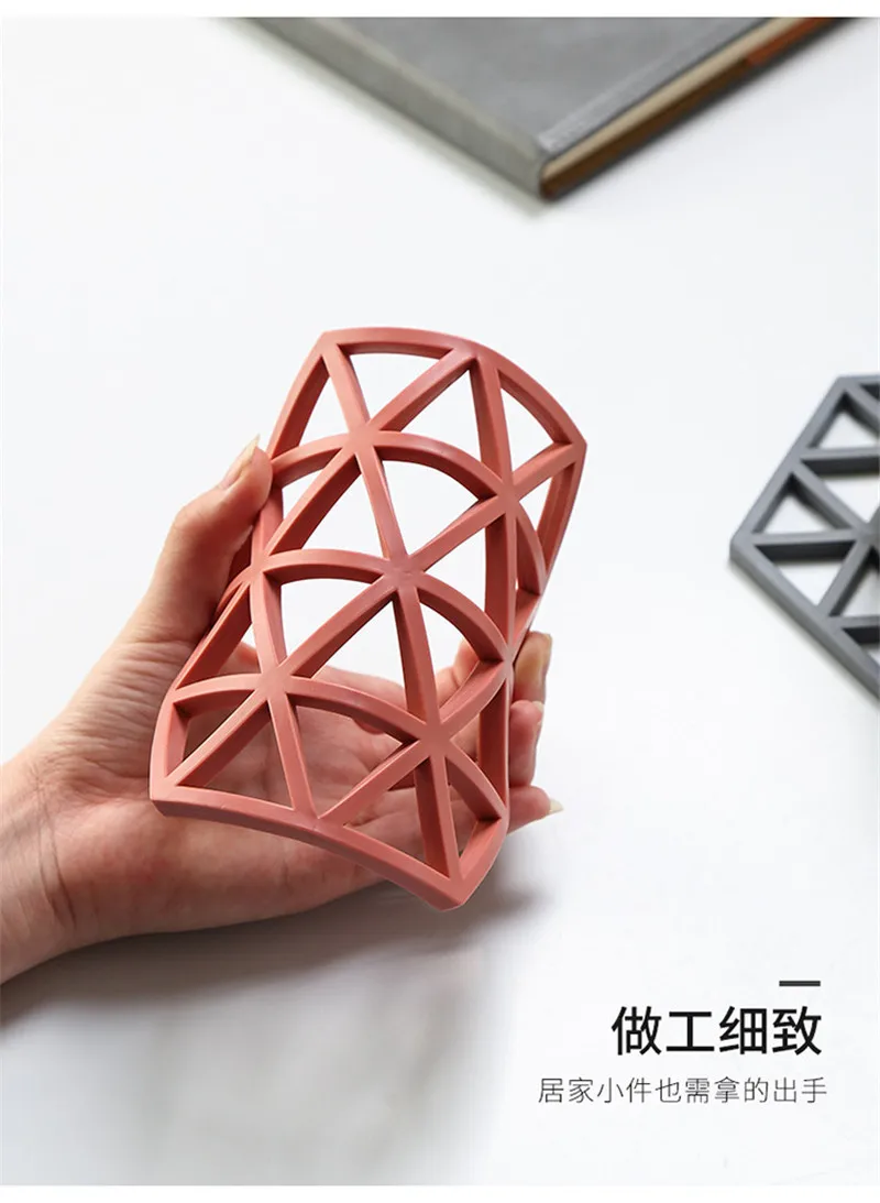 Новинка 2021 полый рекламный подарок силиконовый коврик для чашки чайный косплея