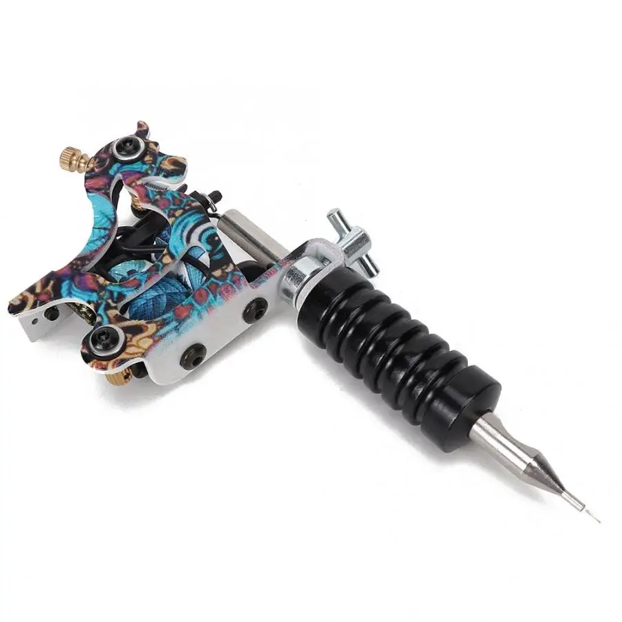 Пистолет для пирсинга полный комплект тату машинки чернила шнур с зажимом