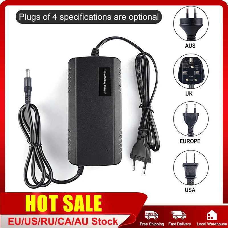 Зарядное устройство для литий ионных аккумуляторов электровелосипеда 36 В 48 110 240