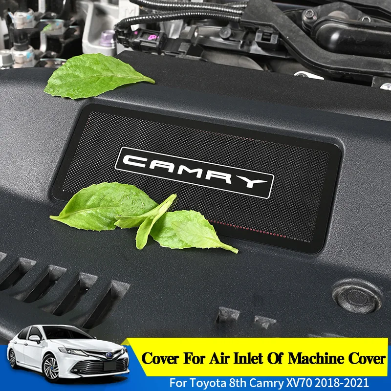 

Cover For Air Inlet Of Machine Cover For Toyota 8Th Camry XV70 2018-2021 Car Decorative Air Flow Intake Hood Accessories