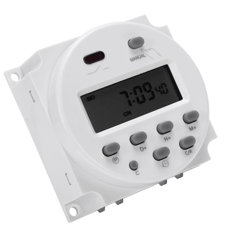 

12V AC / DC Time Switch - Programmable Digital LCD Display Timer -CN101A