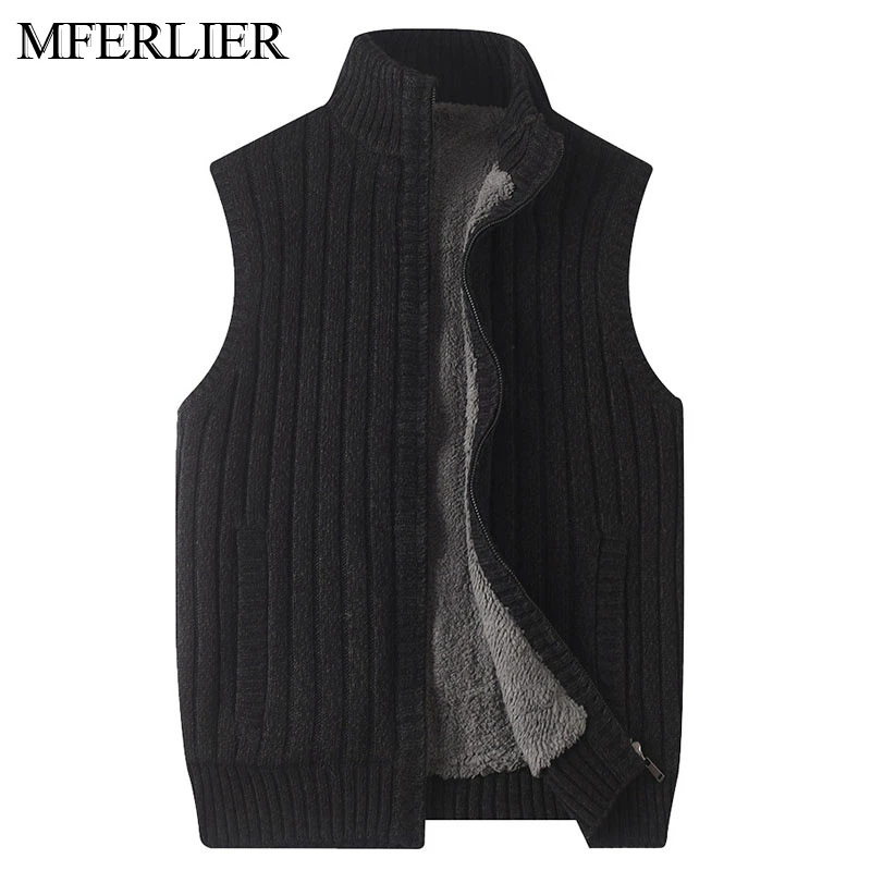 

Autumn winter men sweater Plus size 5XL 6XL bsut 132cm Loose sweater men 3 colors