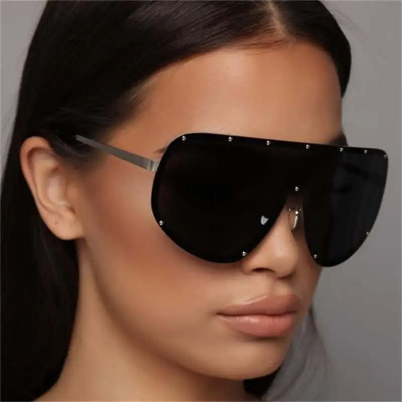 Солнцезащитные очки больших размеров роскошные большие дизайнерские с