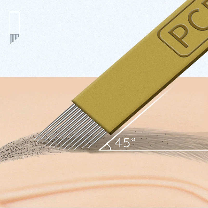 20 шт./лот игла для нанесения татуировок резец сверхтвердый PCD 12/14/19U Форма Stainlsee