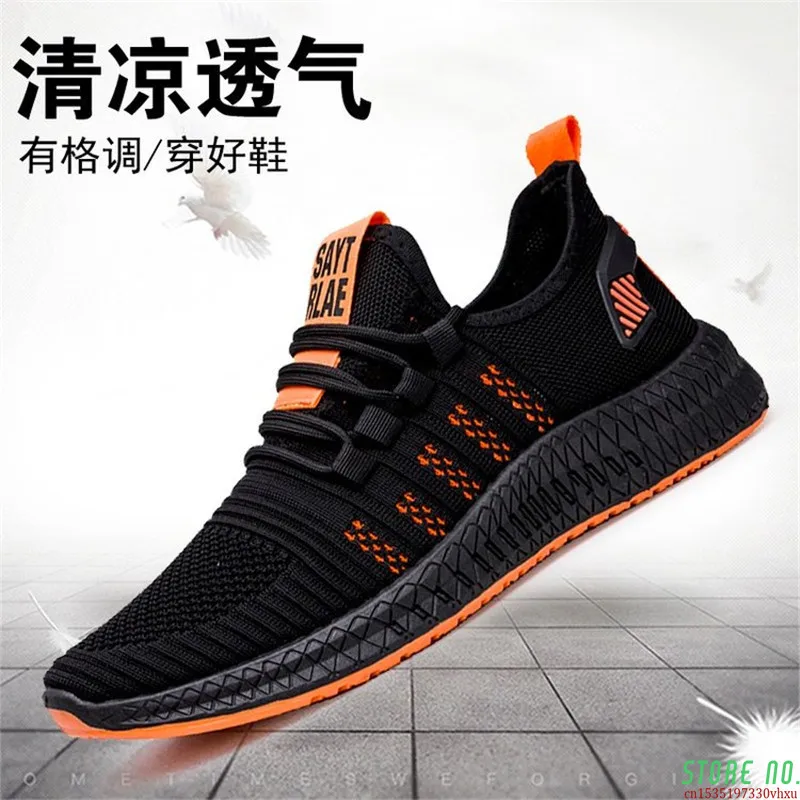 

Sneakers Men Casual Shoes Men Air Mesh Breathable Cheap Trainers Shoes Four Season Design Male Shoes Zapatos